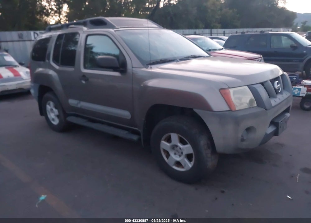 2006 NISSAN XTERRA S VIN: 5N1AN08W56C500365
