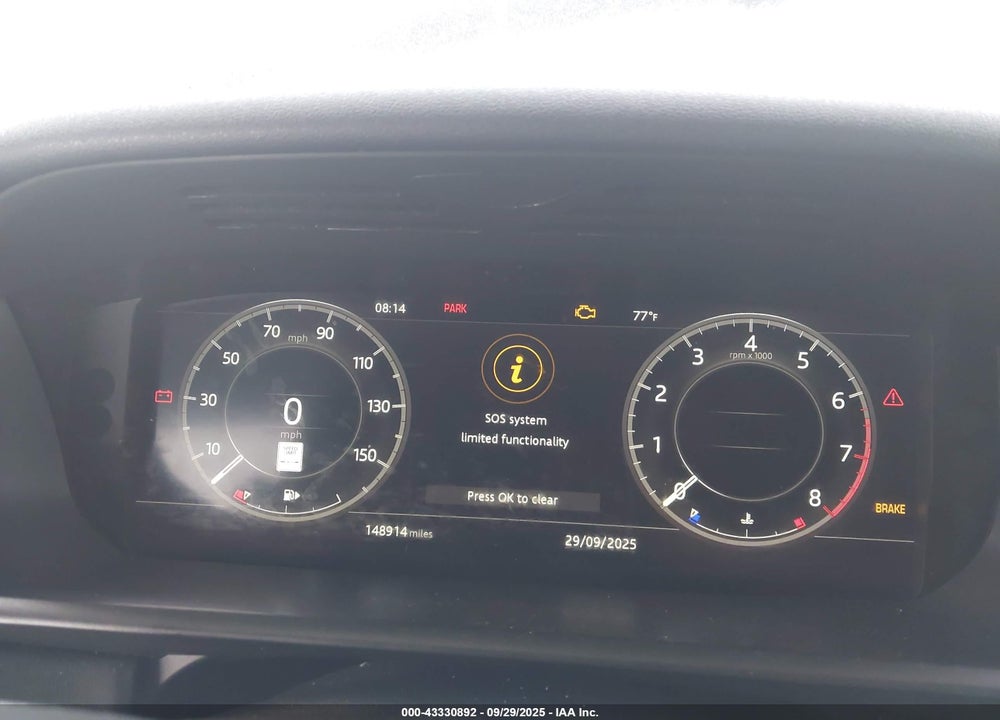 2018 LAND ROVER DISCOVERY VIN: SALRR2RV7JA070901