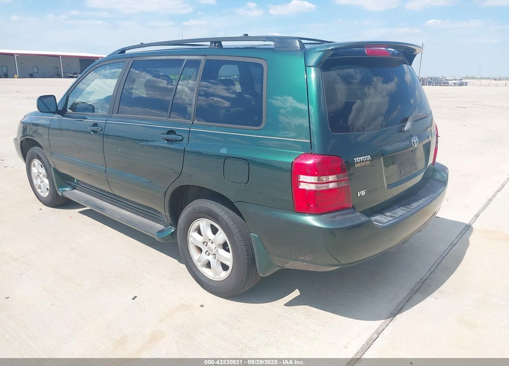 2003 TOYOTA HIGHLANDER V6 VIN: JTEHF21A330099773