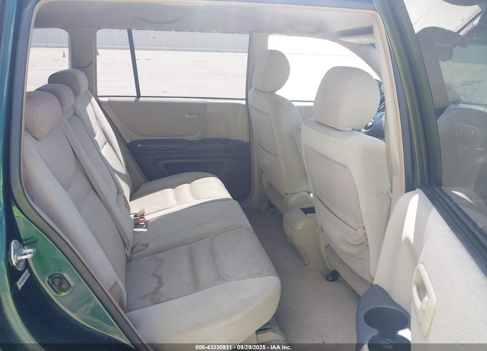 2003 TOYOTA HIGHLANDER V6 VIN: JTEHF21A330099773