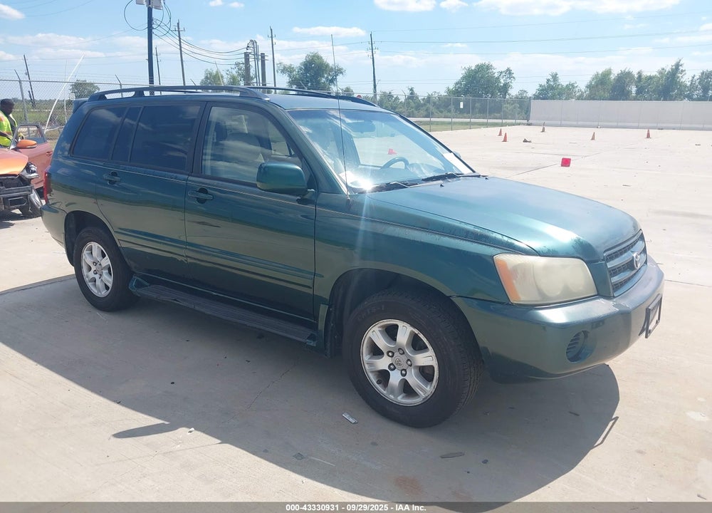 2003 TOYOTA HIGHLANDER V6 VIN: JTEHF21A330099773