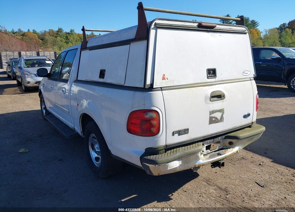 2002 FORD F-150 LARIAT/XLT VIN: 1FTRW07612KC84942