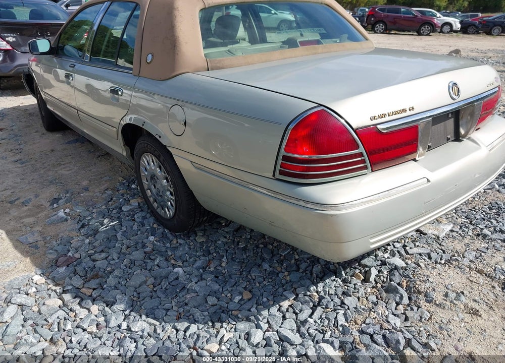 2004 MERCURY GRAND MARQUIS GS VIN: 2MEFM74WX4X625811