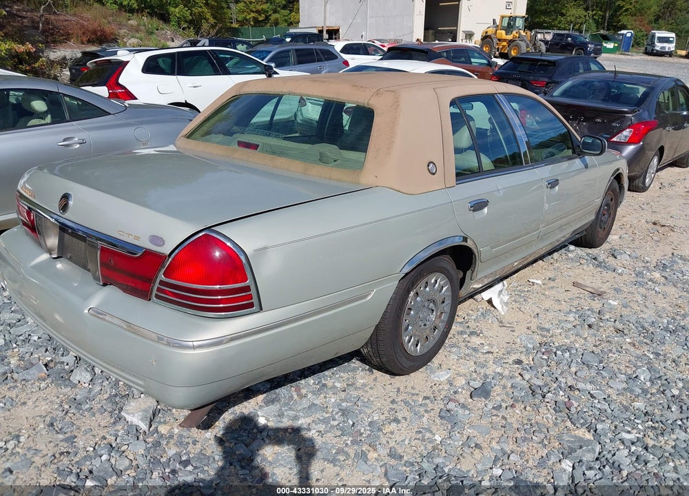 2004 MERCURY GRAND MARQUIS GS VIN: 2MEFM74WX4X625811