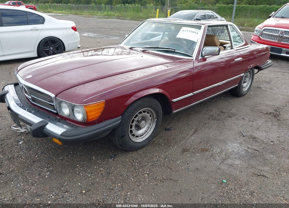 1985 MERCEDES-BENZ 380 SL VIN: WDBBA45C1FA018220