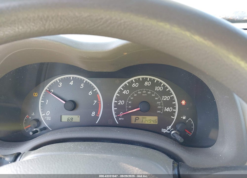 2010 TOYOTA COROLLA LE VIN: 2T1BU4EE5AC507900