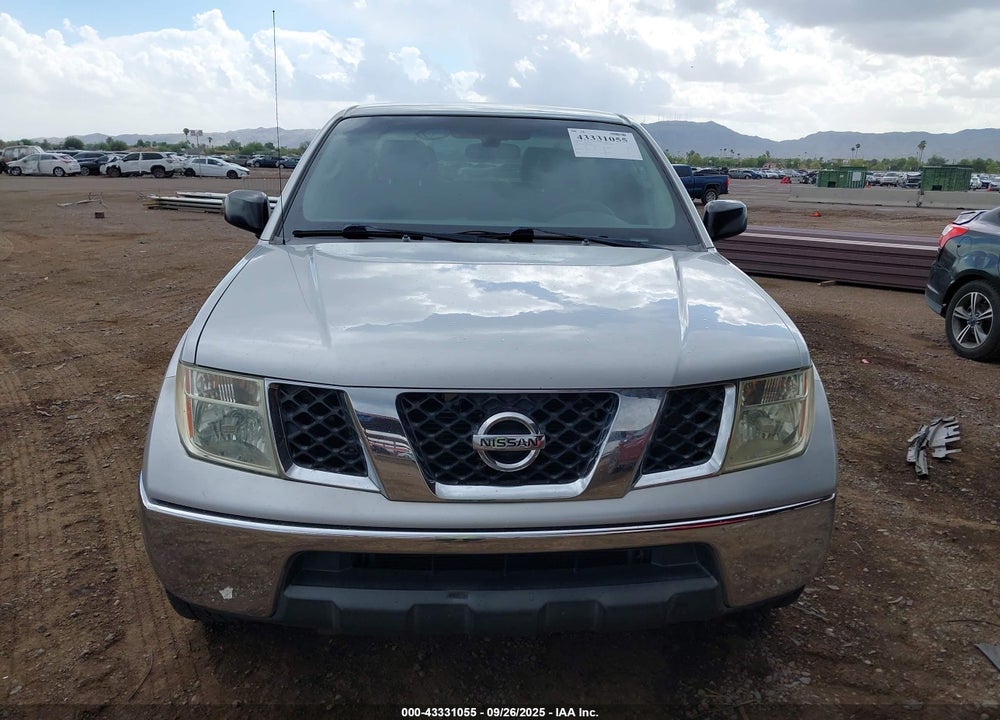 2008 NISSAN FRONTIER VIN: 1N6AD07U08C405462