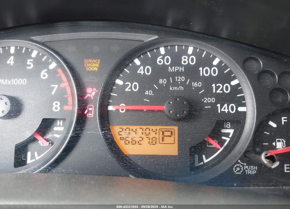 2008 NISSAN FRONTIER VIN: 1N6AD07U08C405462