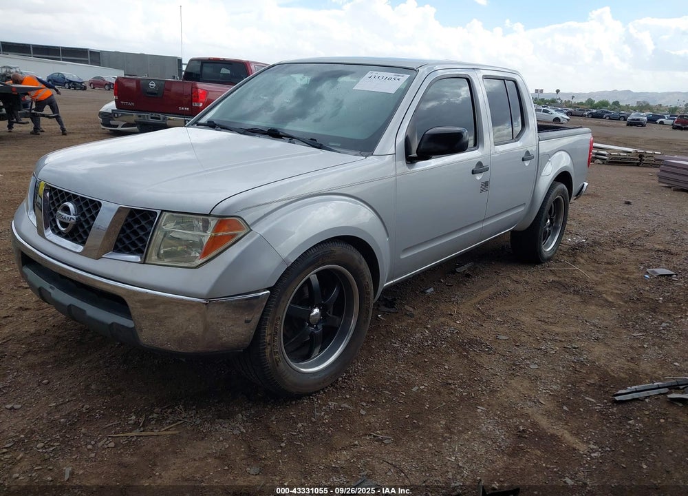 2008 NISSAN FRONTIER VIN: 1N6AD07U08C405462