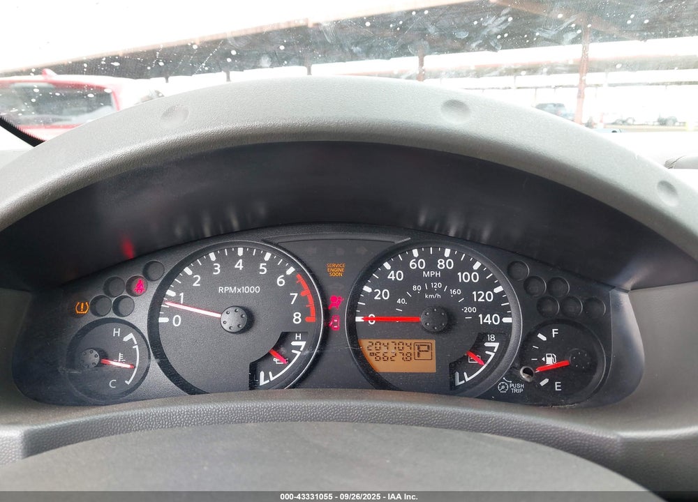 2008 NISSAN FRONTIER VIN: 1N6AD07U08C405462