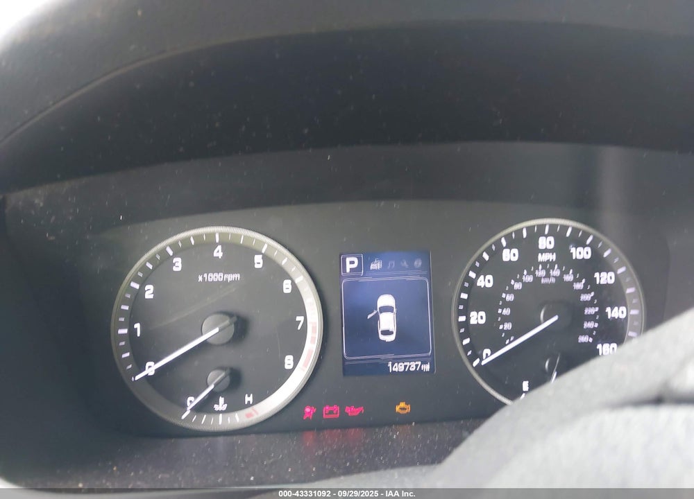 2016 HYUNDAI SONATA VIN: 5NPE24AF1GH312657