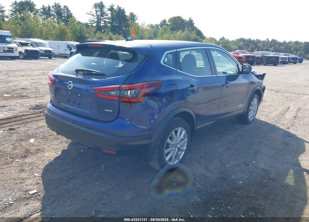 2020 NISSAN ROGUE SPORT S AWD XTRONIC CVT VIN: JN1BJ1CW3LW382296