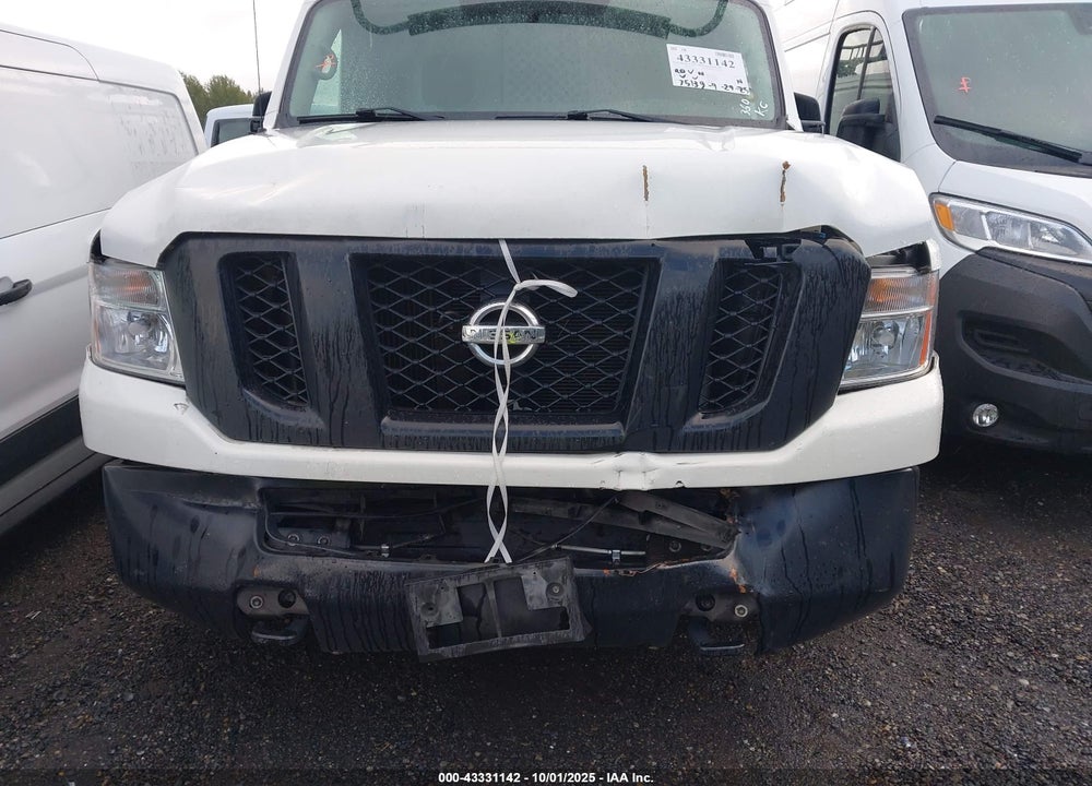 2021 NISSAN NV CARGO NV2500 HD SV STANDARD ROOF V8 VIN: 1N6AF0KY7MN804372