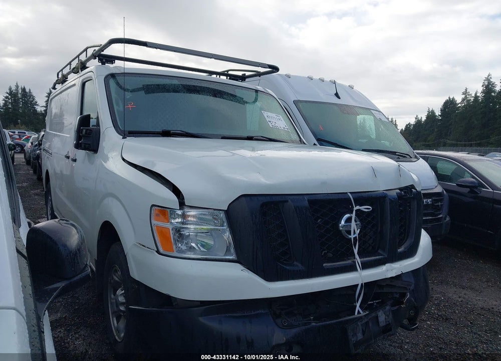 2021 NISSAN NV CARGO NV2500 HD SV STANDARD ROOF V8 VIN: 1N6AF0KY7MN804372