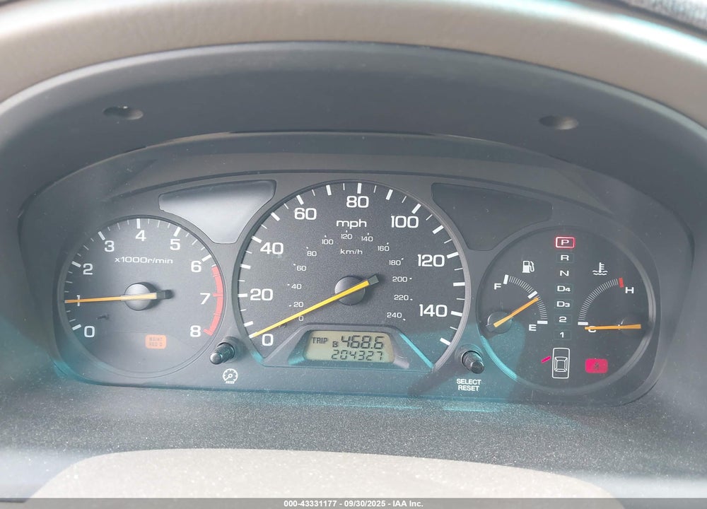1998 HONDA ACCORD EX V6 VIN: 1HGCG1656WA039424