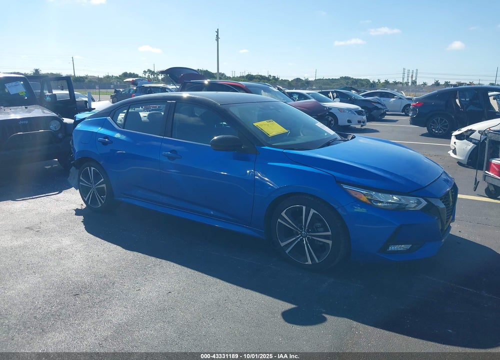 2021 NISSAN SENTRA SR XTRONIC CVT VIN: 3N1AB8DVXMY320119
