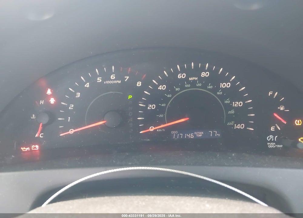 2008 TOYOTA CAMRY VIN: 4T1BE46K58U220695