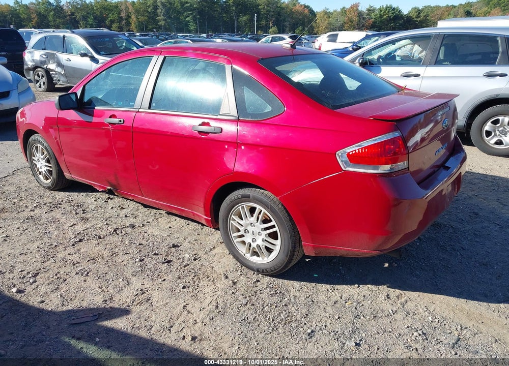2011 FORD FOCUS VIN: 1FAHP3FN4BW109621