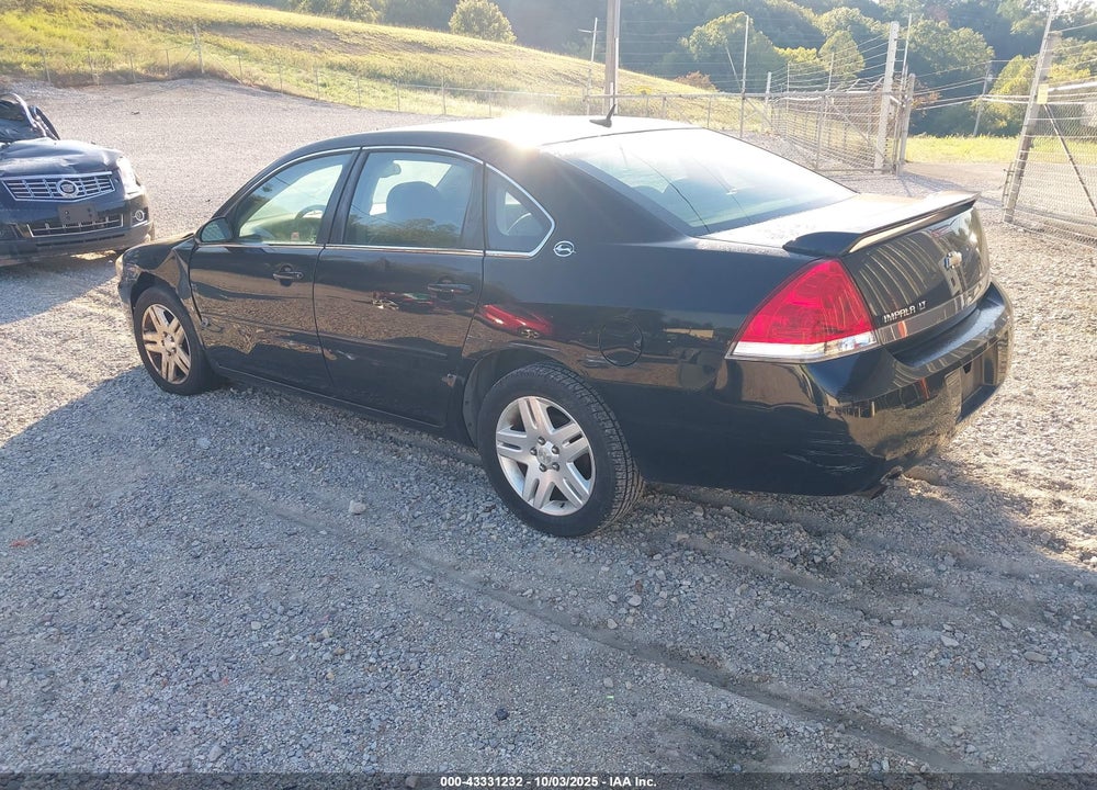 2007 CHEVROLET IMPALA LT VIN: 2G1WC58R079338587