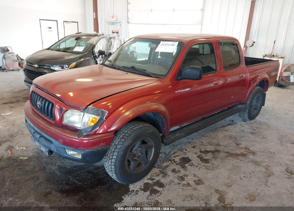 2001 TOYOTA TACOMA PRERUNNER V6 VIN: 5TEGN92N71Z847242