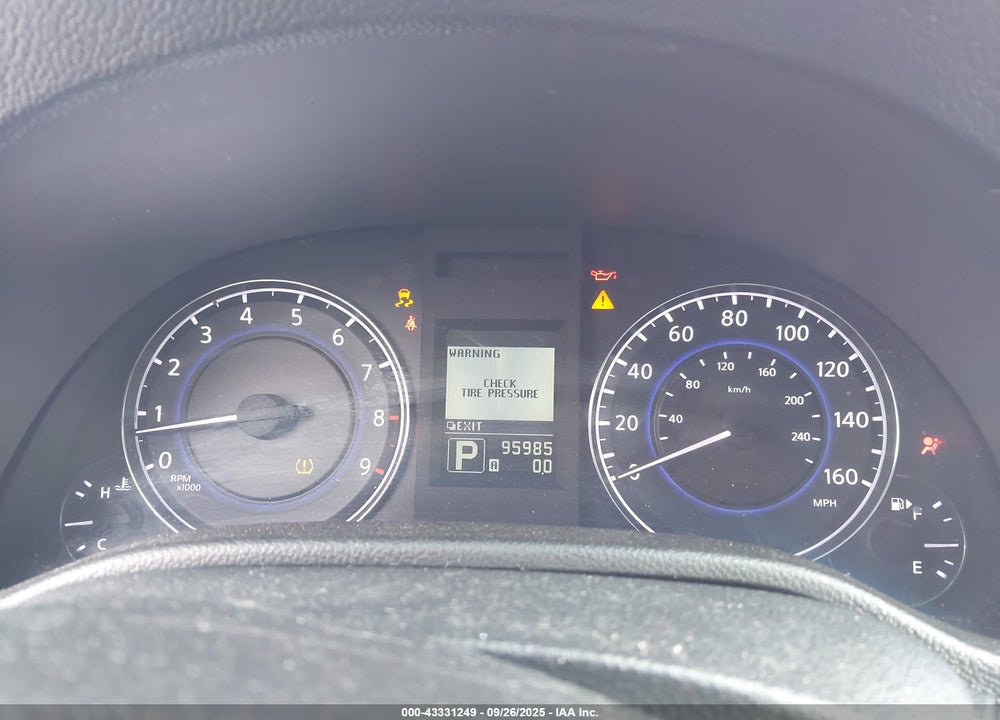 2011 INFINITI G37 VIN: JN1CV6ELXBM260635
