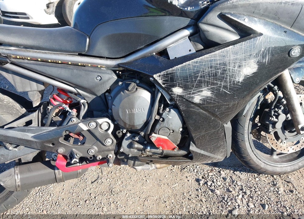 2009 YAMAHA FZ6 R/C VIN: JYARJ18Y49A000509