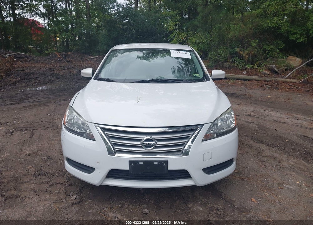 2013 NISSAN SENTRA SV VIN: 3N1AB7AP0DL697524