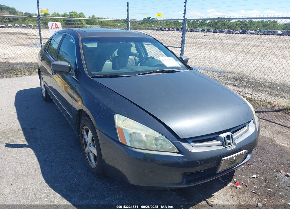 2005 HONDA ACCORD 2.4 EX VIN: 1HGCM56845A170327