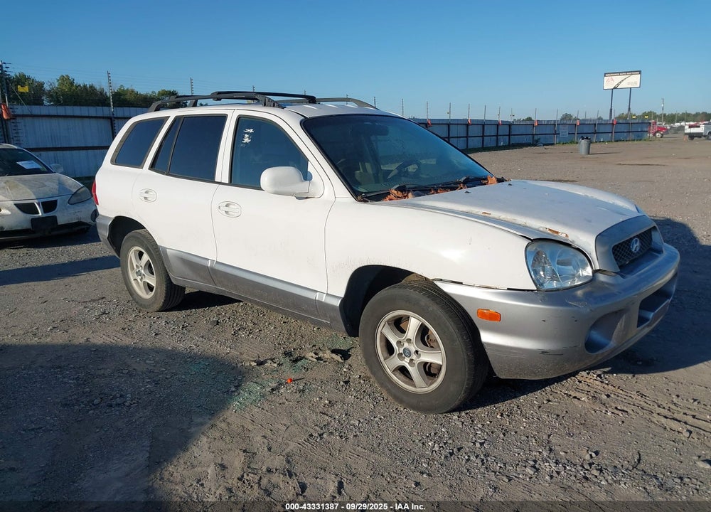 2003 HYUNDAI SANTA FE GLS/LX VIN: KM8SC13D73U544699