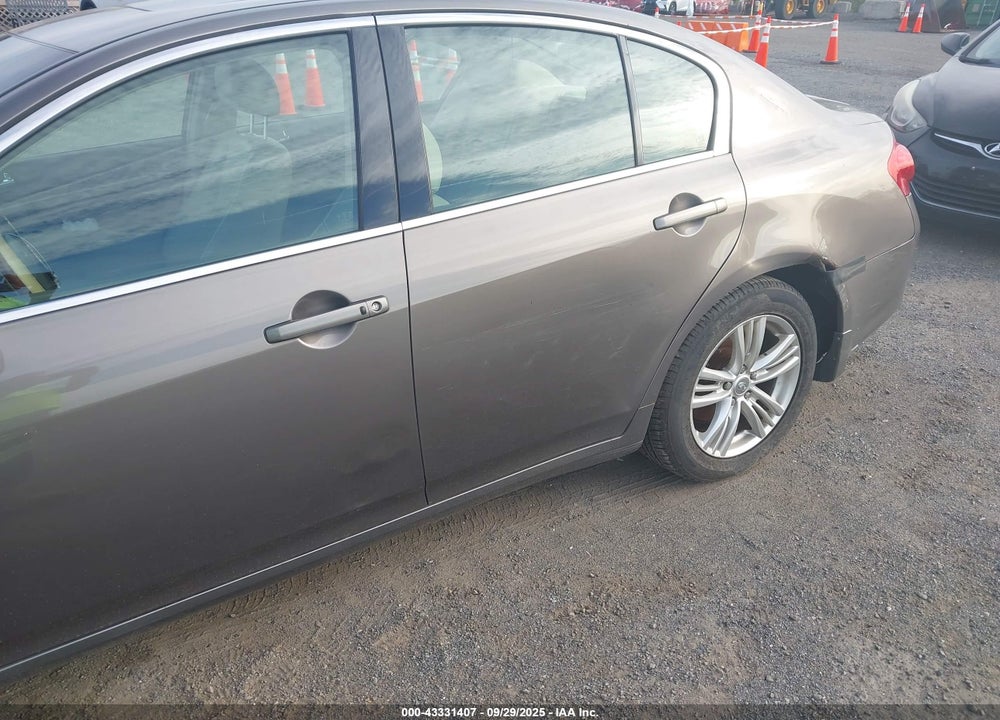 2012 INFINITI G37X VIN: JN1CV6AR0CM679573
