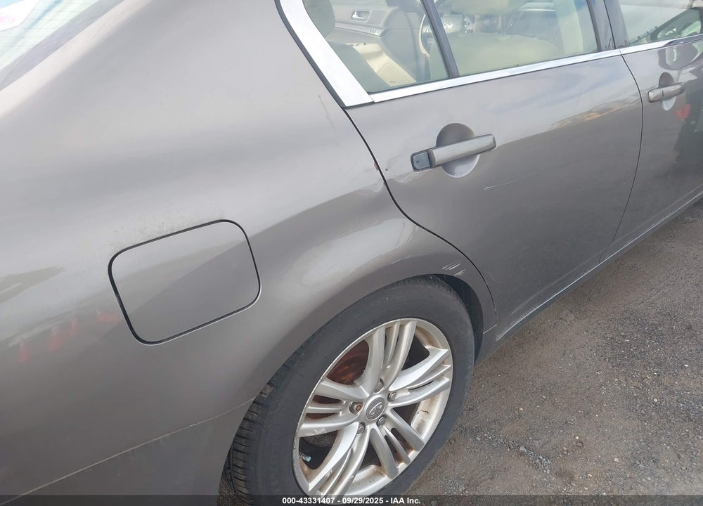 2012 INFINITI G37X VIN: JN1CV6AR0CM679573