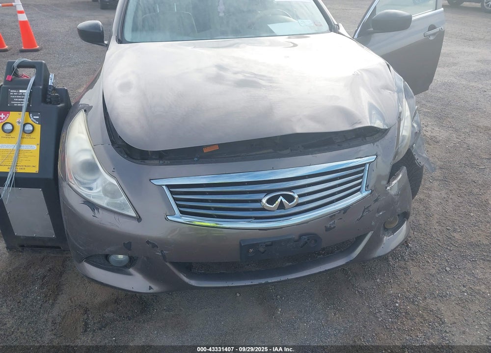 2012 INFINITI G37X VIN: JN1CV6AR0CM679573