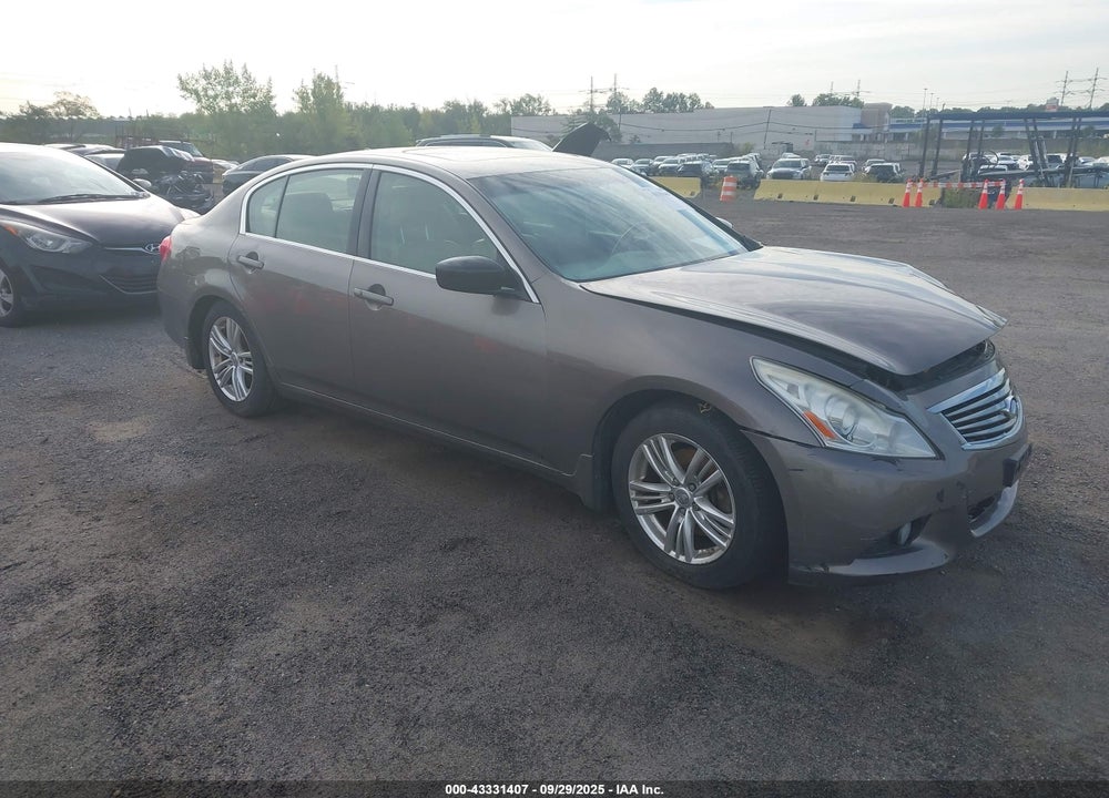 2012 INFINITI G37X VIN: JN1CV6AR0CM679573