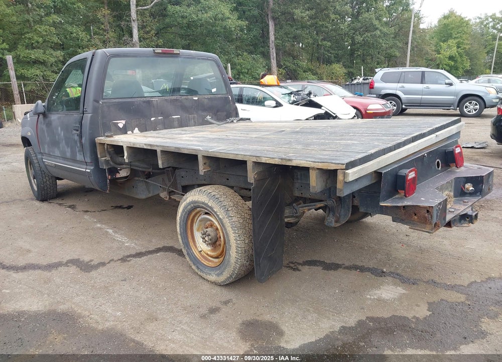 1995 GMC SIERRA K2500 VIN: 1GTGK24K9SE522535