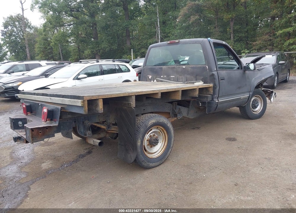 1995 GMC SIERRA K2500 VIN: 1GTGK24K9SE522535