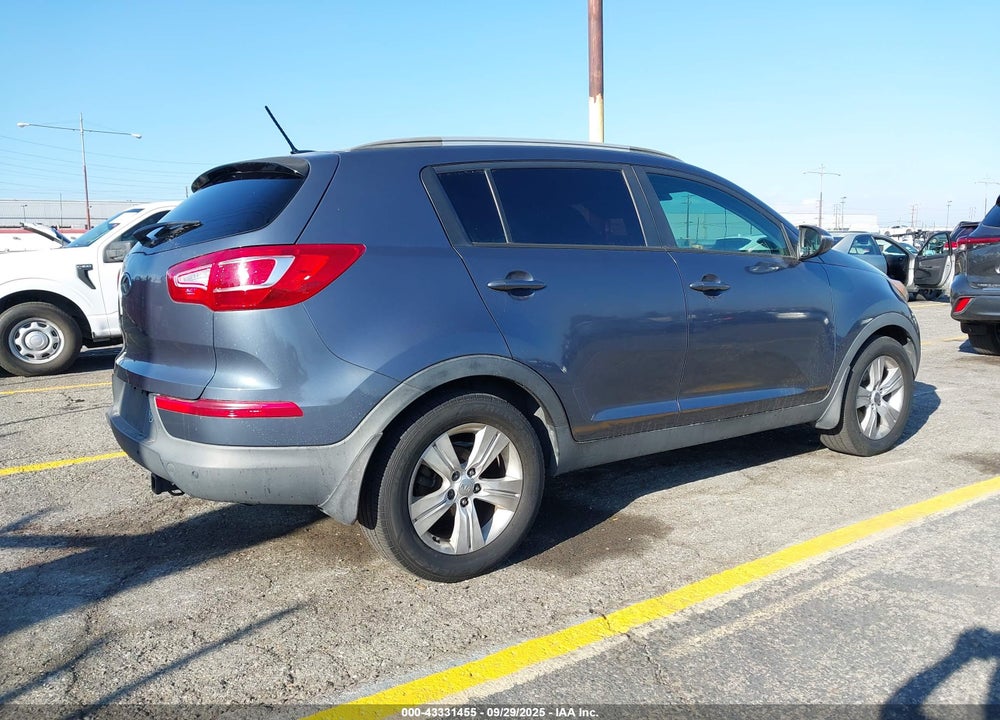 2012 KIA SPORTAGE VIN: KNDPB3A29C7262623