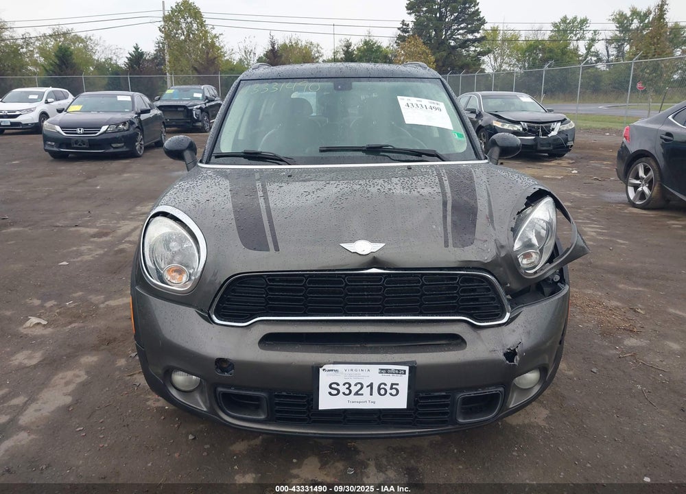 2013 MINI COUNTRYMAN VIN: WMWZC5C58DWM16140
