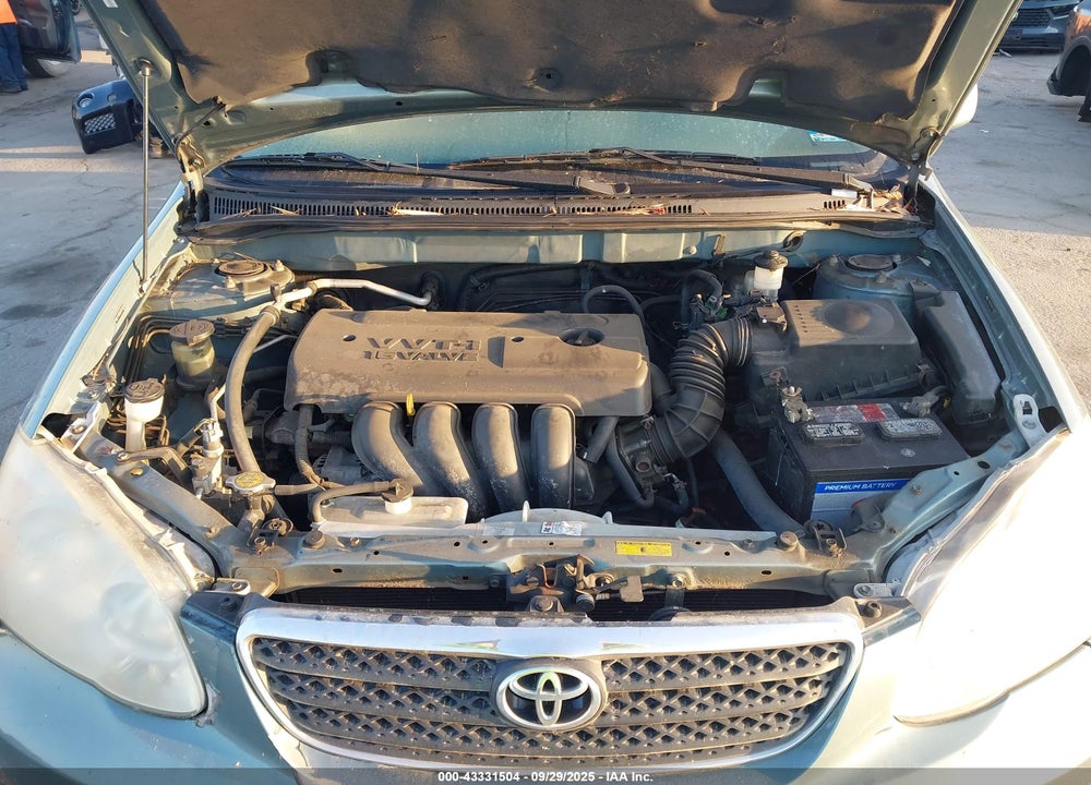 2005 TOYOTA COROLLA LE VIN: 2T1BR30E65C497497