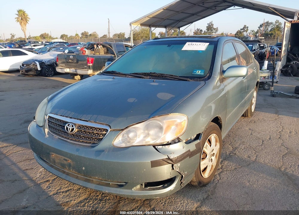 2005 TOYOTA COROLLA LE VIN: 2T1BR30E65C497497