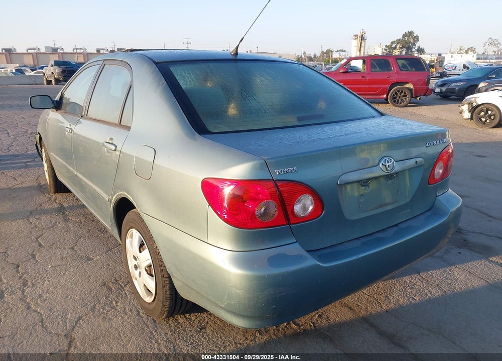 2005 TOYOTA COROLLA LE VIN: 2T1BR30E65C497497