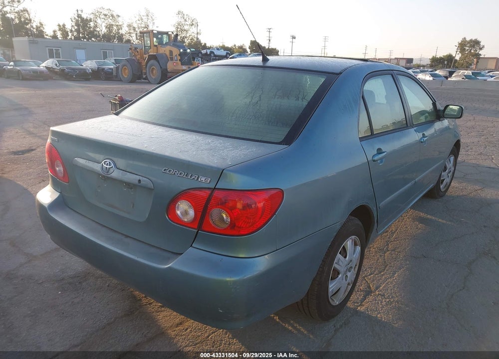 2005 TOYOTA COROLLA LE VIN: 2T1BR30E65C497497
