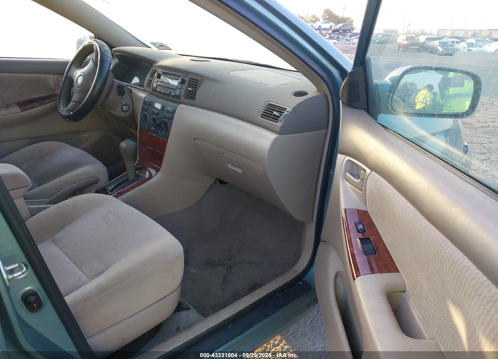 2005 TOYOTA COROLLA LE VIN: 2T1BR30E65C497497
