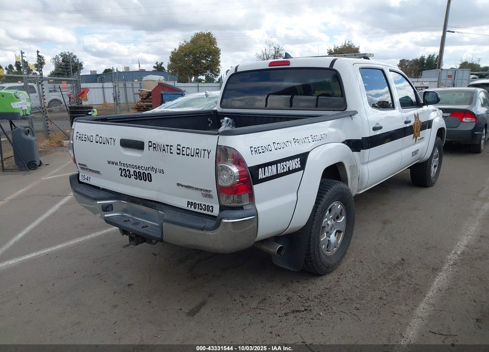 2015 TOYOTA TACOMA PRERUNNER V6 VIN: 5TFJU4GN6FX074914