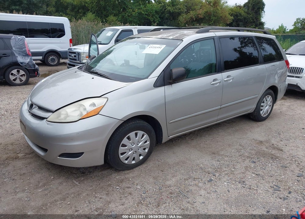 2008 TOYOTA SIENNA LE VIN: 5TDZK23C68S161464
