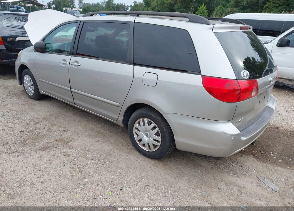 2008 TOYOTA SIENNA LE VIN: 5TDZK23C68S161464