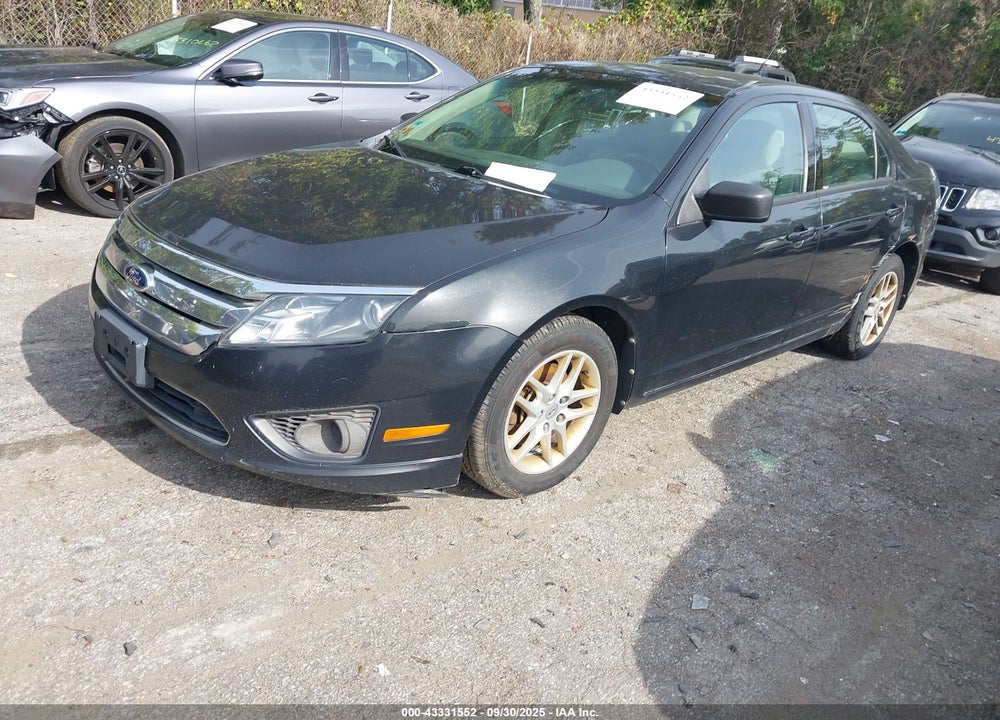 2012 FORD FUSION VIN: 3FAHP0GA3CR321585
