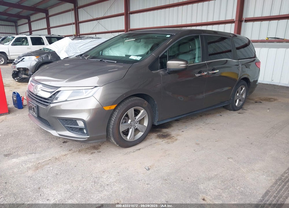 2019 HONDA ODYSSEY EX-L VIN: 5FNRL6H73KB110631