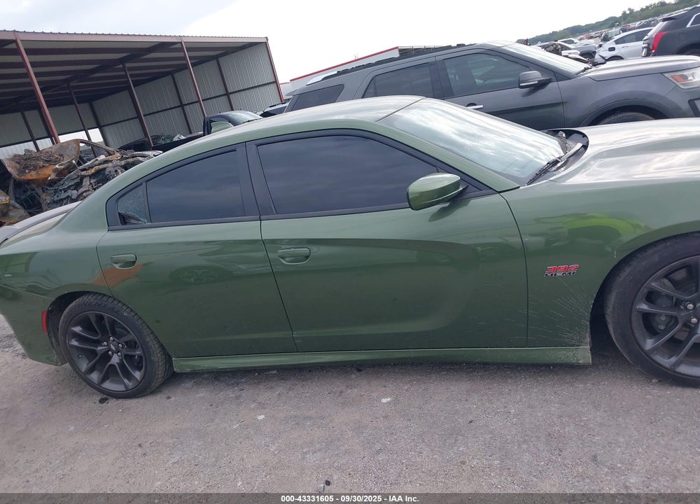 2020 DODGE CHARGER SCAT PACK RWD VIN: 2C3CDXGJ0LH153491
