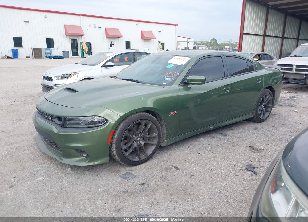 2020 DODGE CHARGER SCAT PACK RWD VIN: 2C3CDXGJ0LH153491