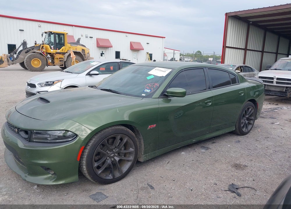 2020 DODGE CHARGER SCAT PACK RWD VIN: 2C3CDXGJ0LH153491